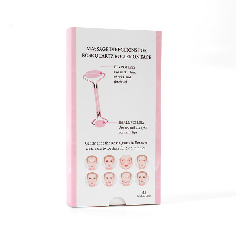 Private Label | Wholesale Rose Quartz Facial Roller
