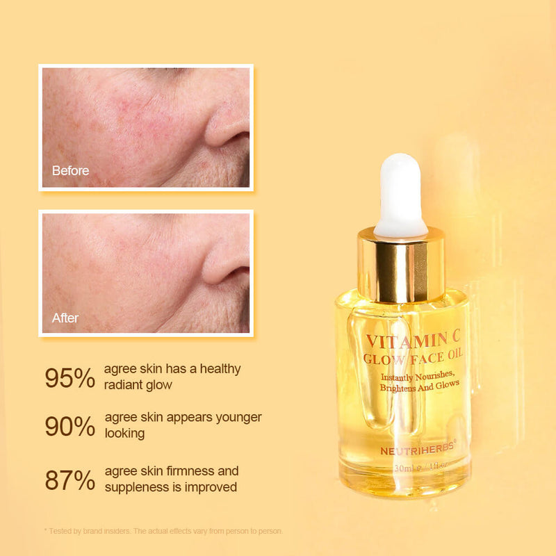 Private Label | Wholesale Vitamin C Glowing And Hydration Oil For Dry And Dull Skin