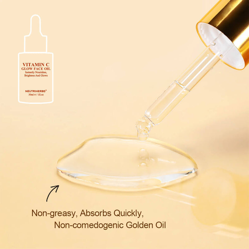 Private Label | Wholesale Vitamin C Glowing And Hydration Oil For Dry And Dull Skin