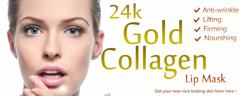 24K Gold Collagen Lip Plumping Mask - amarrie cosmetics