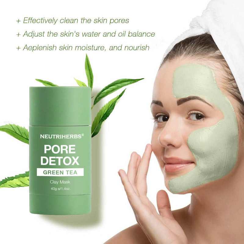 Private Label  Cleansing & Moisturizing Green Tea Mask 