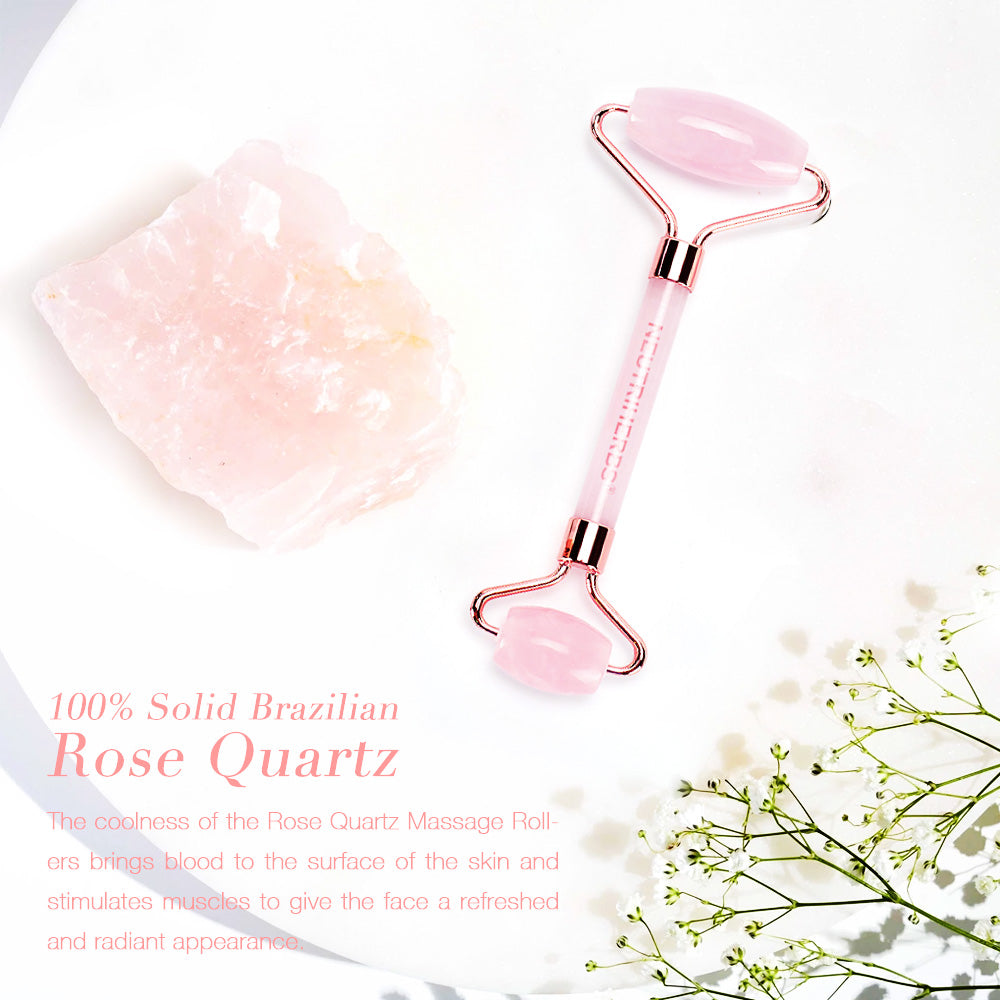 Wholesale Rose quartz facial roller