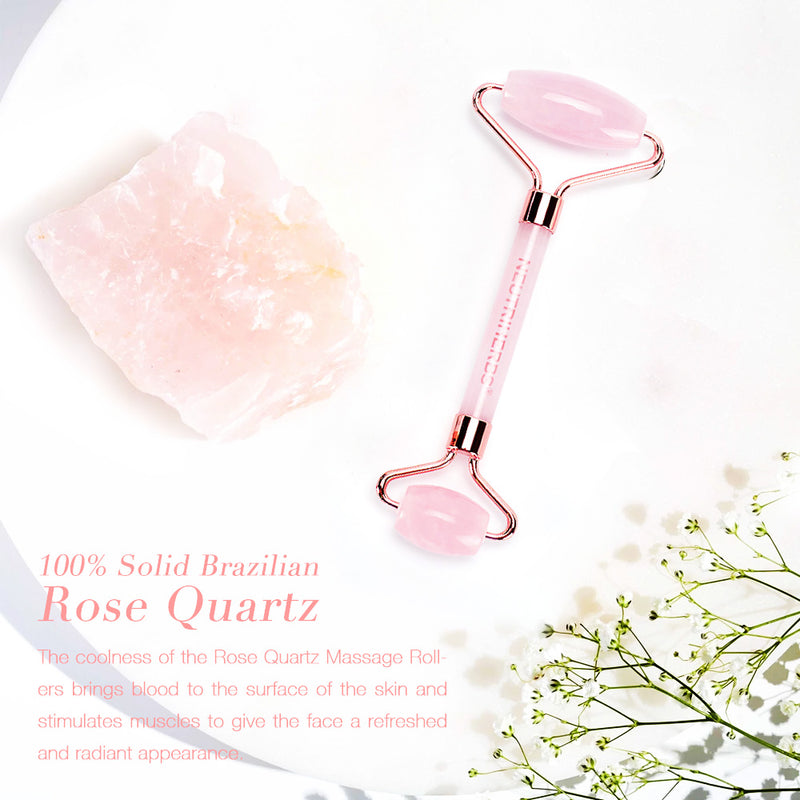 Wholesale Rose quartz facial roller