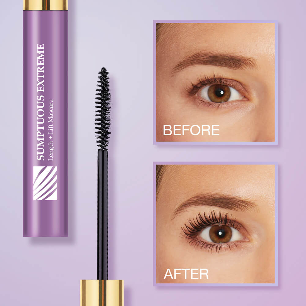 Bestselling Volumizing Mascara - Volumize, Lengthen and Define before and after