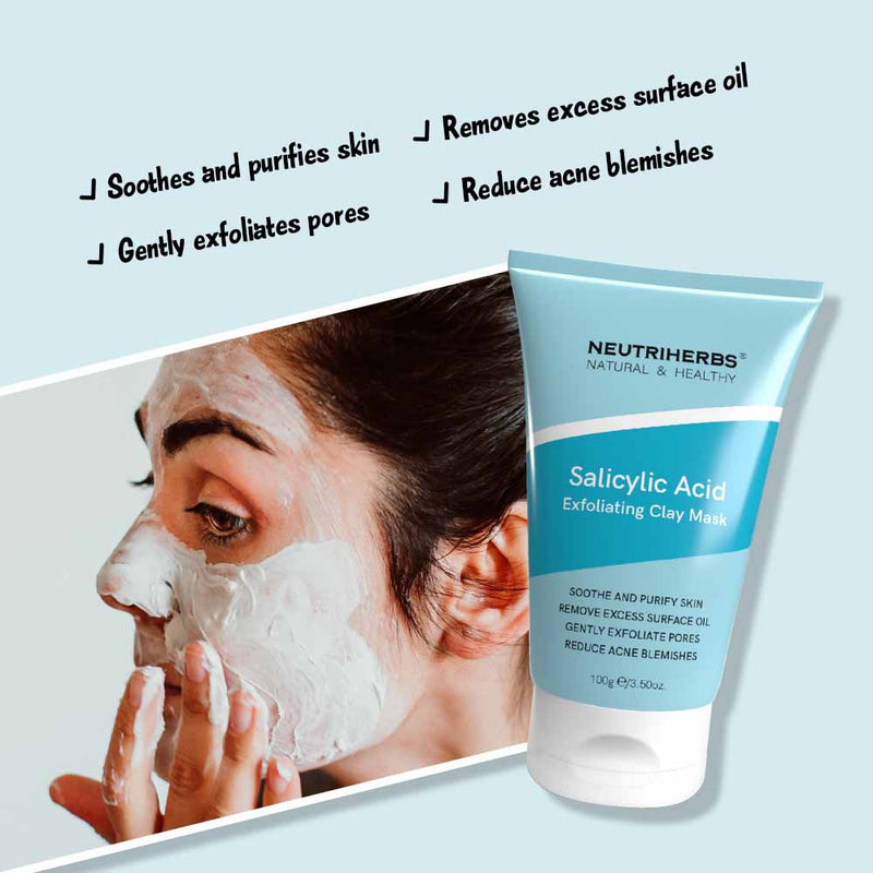 white clay mask