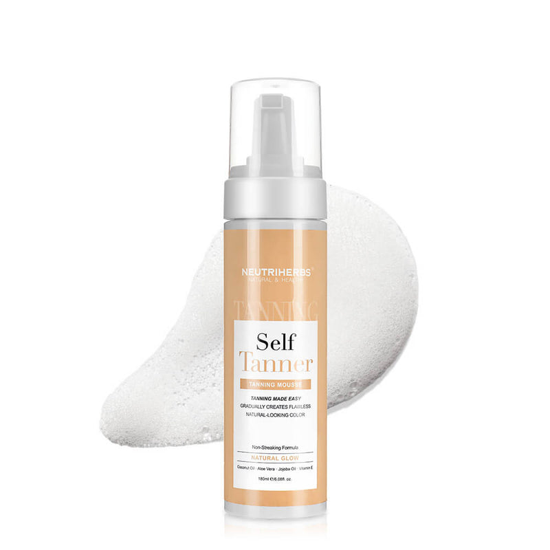 private label self tanning mousse