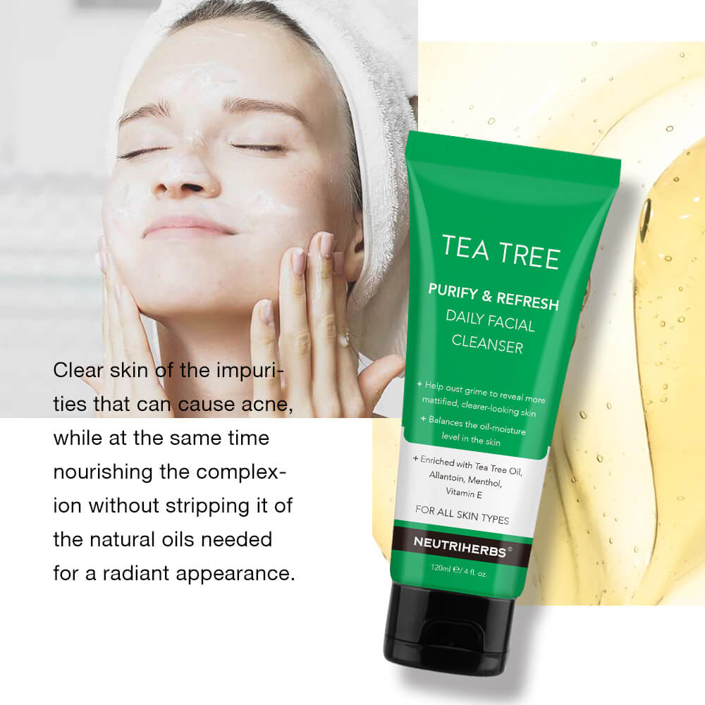 Neutriherbs Tea Tree Face Wash for Acne