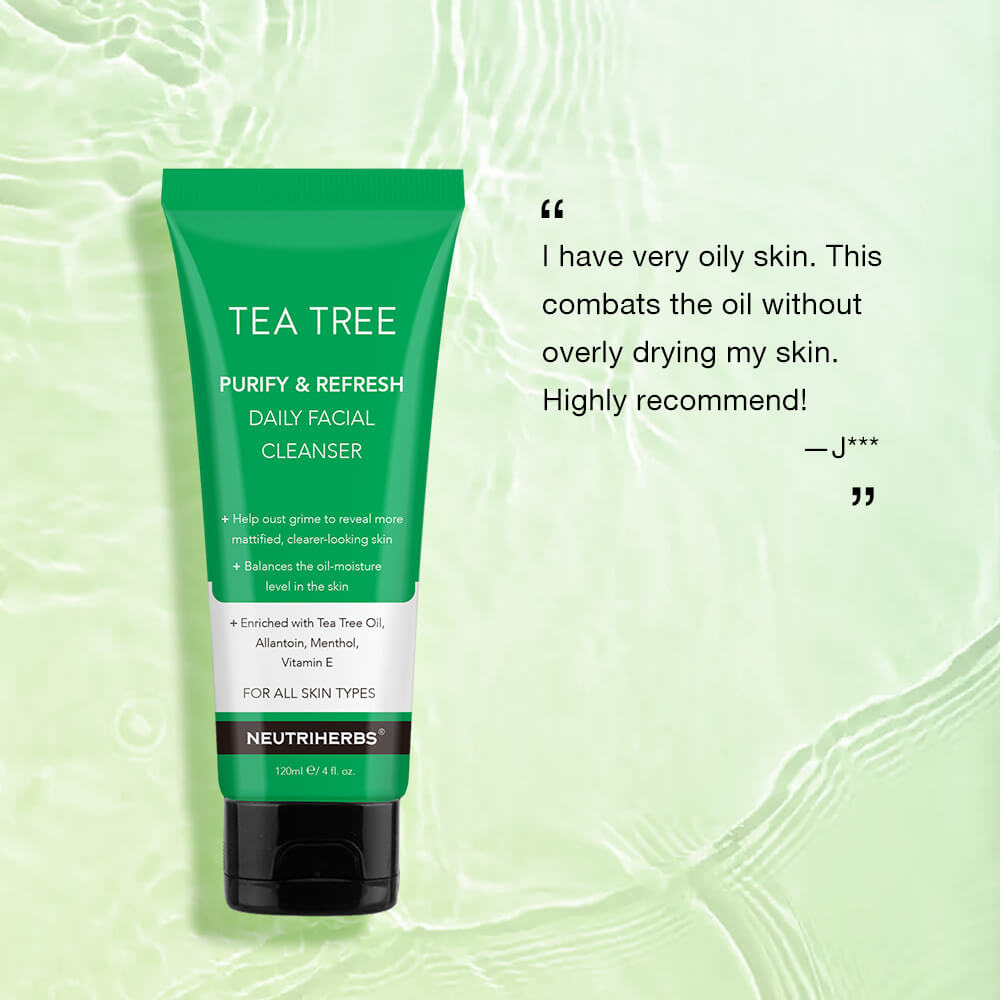 Neutriherbs Tea Tree Face Wash for Oily Skin