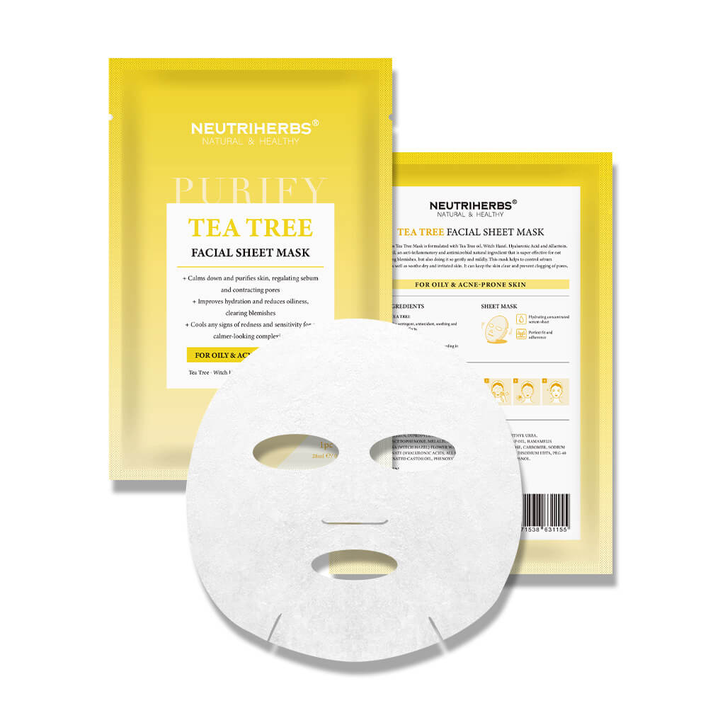 Private Label Antibacterial Spot Removal Tea Tree Mask