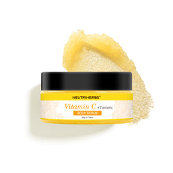 VITAMIN C & TURMERIC GLOW BODY SCRUB for private label&wholesale