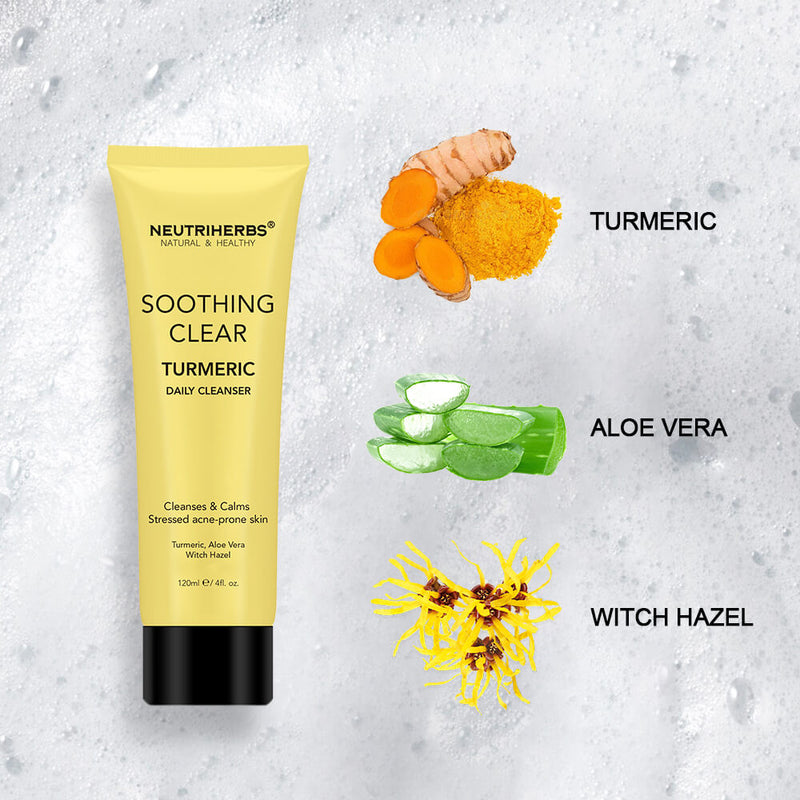 Private label & Wholesale Turmeric Facial Cleanser For Soothing