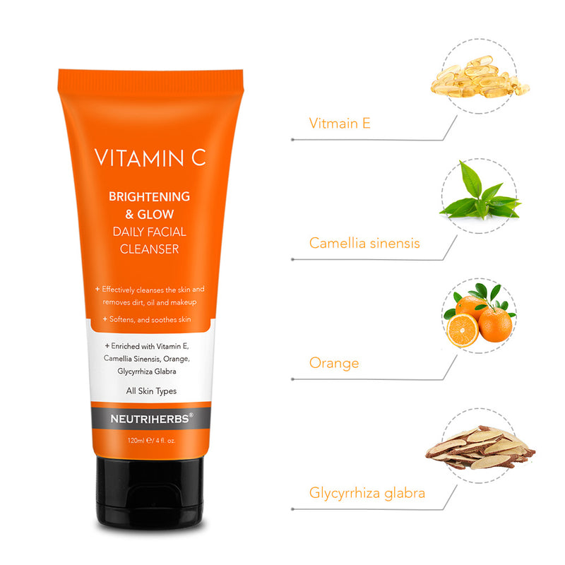 Private Label Vitamin C Hydrating Facial Cleanser  120ml