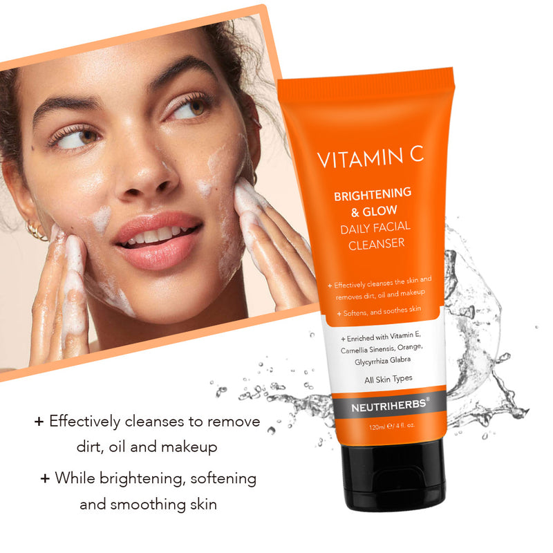 Private Label Vitamin C Hydrating Facial Cleanser  120ml