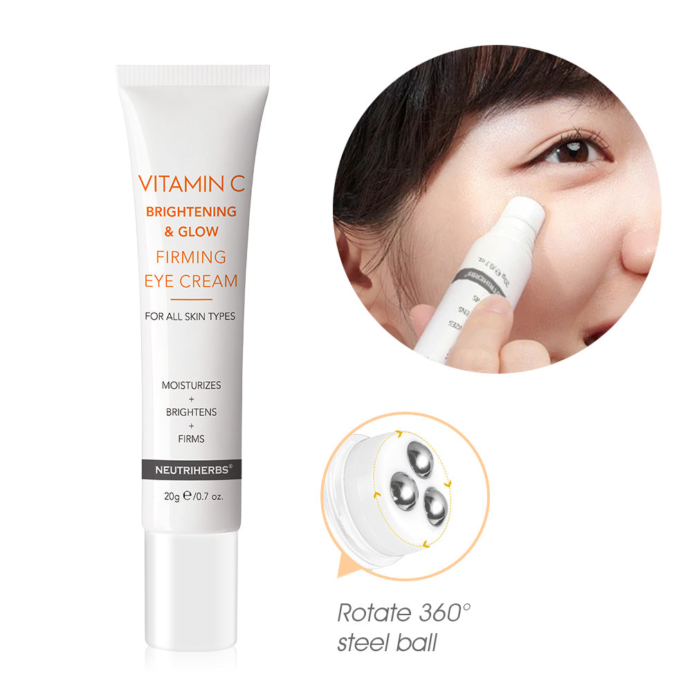 Vitamin C  Brightening & Glow Firming Eye Cream | Relaxes the eye skin, improve the puffy and eye bags while improving concealer application and wear