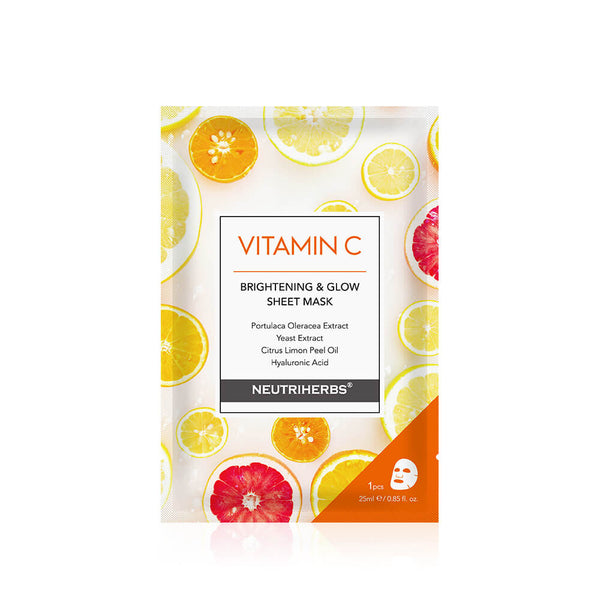 Private Label Skin Brightening & Glow Vitamin C Sheet Mask