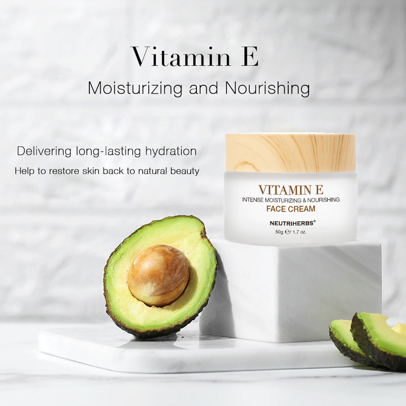 Private Label Vitamin E Intense Moisturizing & Nourishing Face Cream