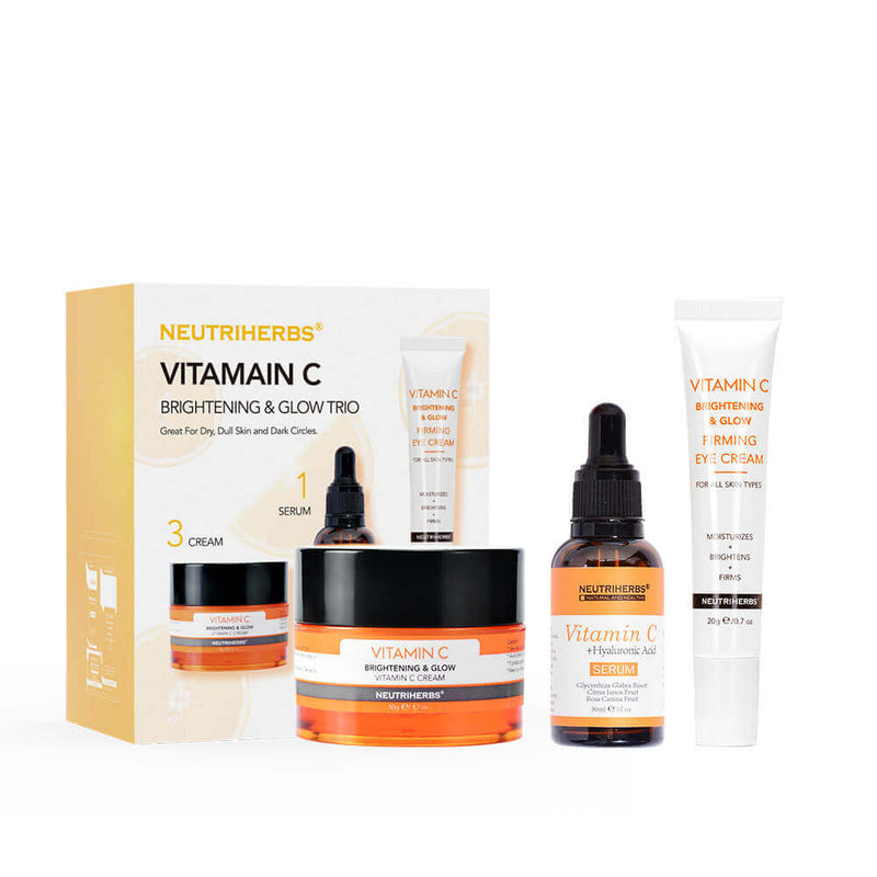 Private Label Vitamin C For Skin-Brightening & Glow Trio