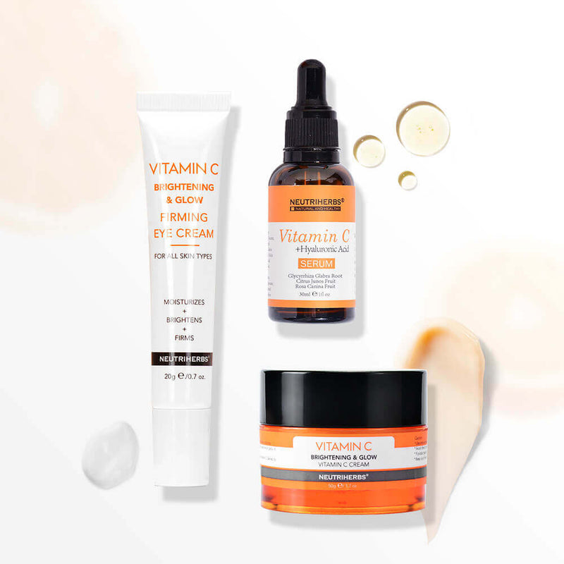 Private Label Vitamin C For Skin-Brightening & Glow Trio