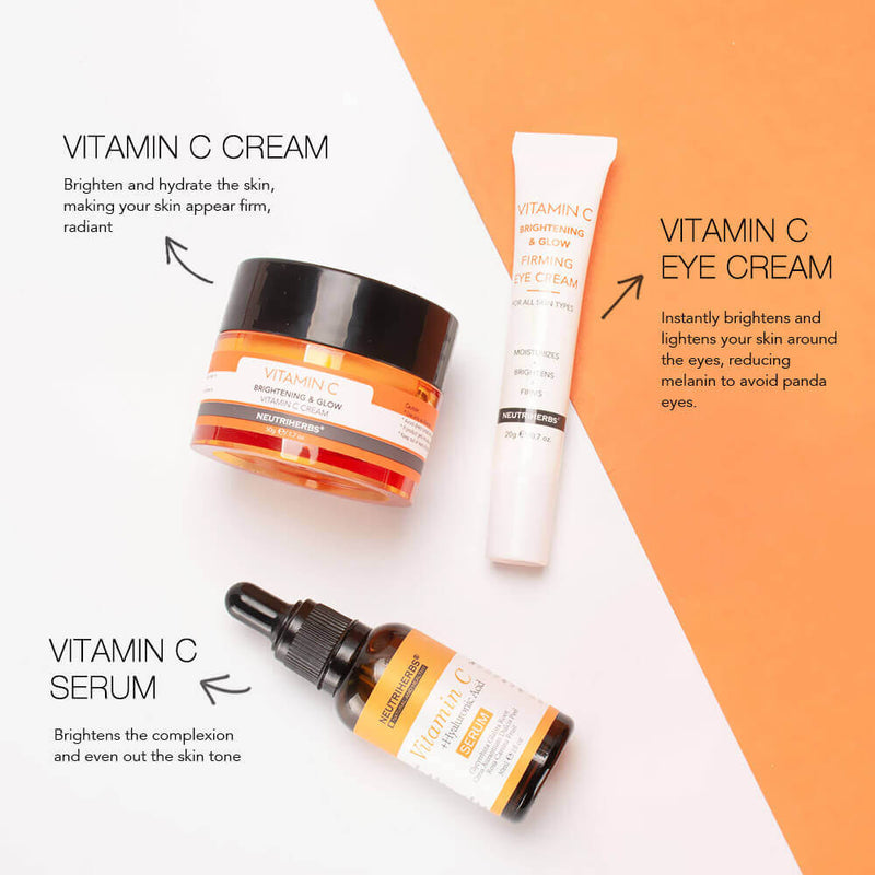 Private Label Vitamin C For Skin-Brightening & Glow Trio