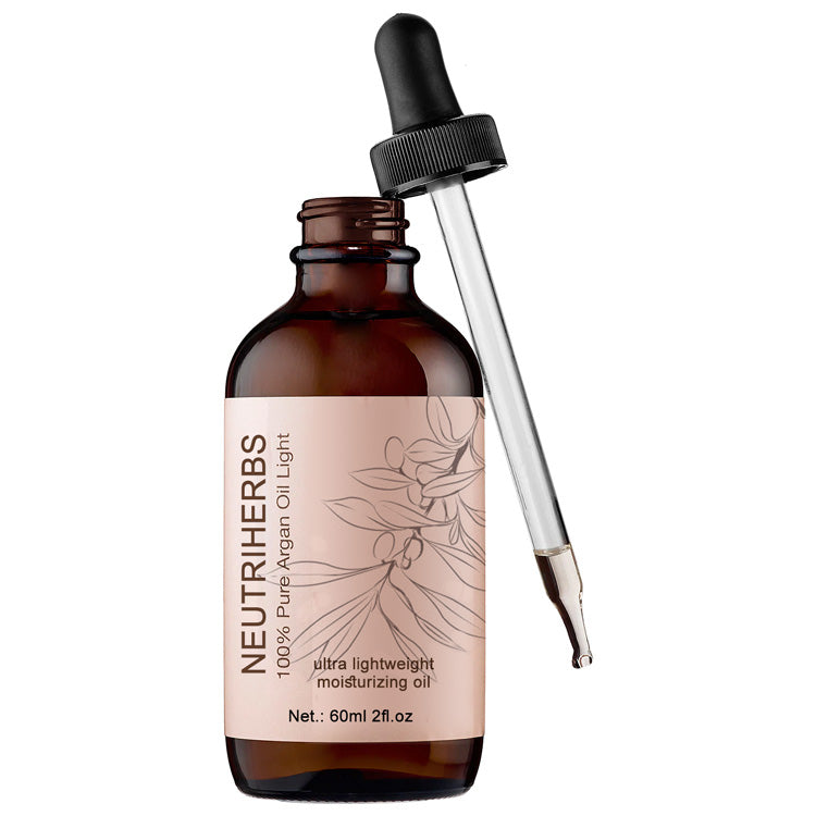Private Label  100% Pure Argan Oil Light For Face Skin 