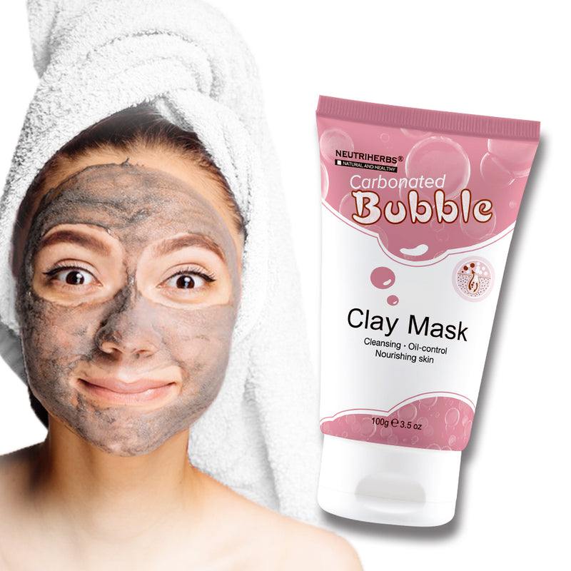 Private Label Refreshing Smooth Carbonated Bubble Clay Mask