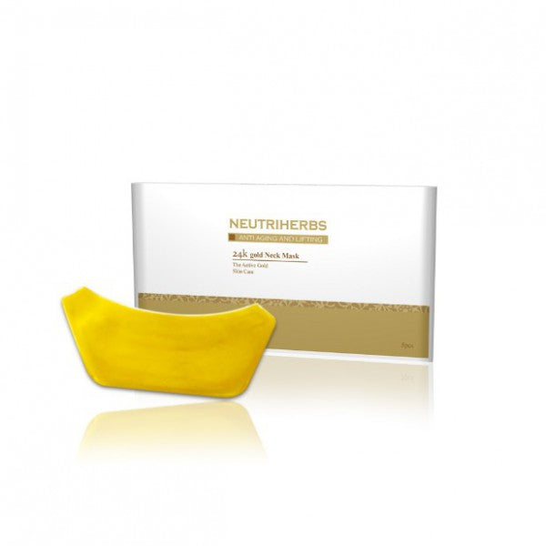 Private Label Anti-Aging 24K Gold Neck Collagen Mask