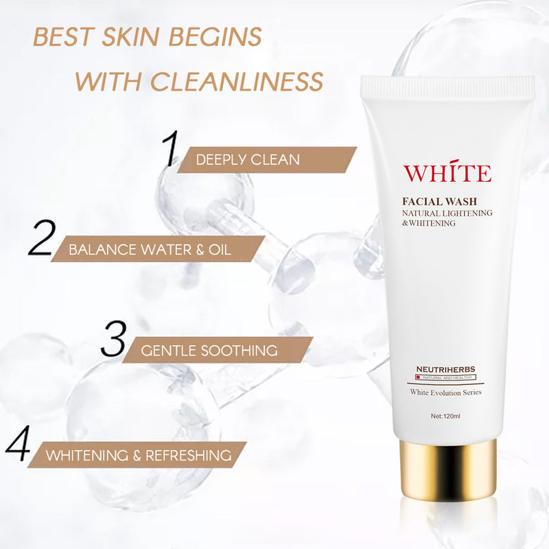 Private Label Brightening Foaming Cleanser for Oily Skin