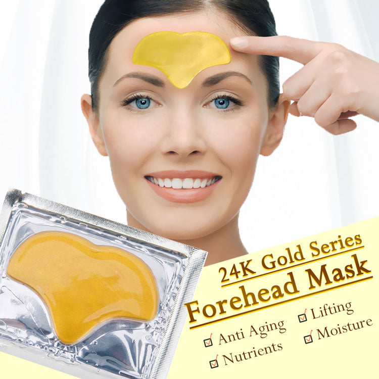  Private Label 24K Gold Forehead Mask