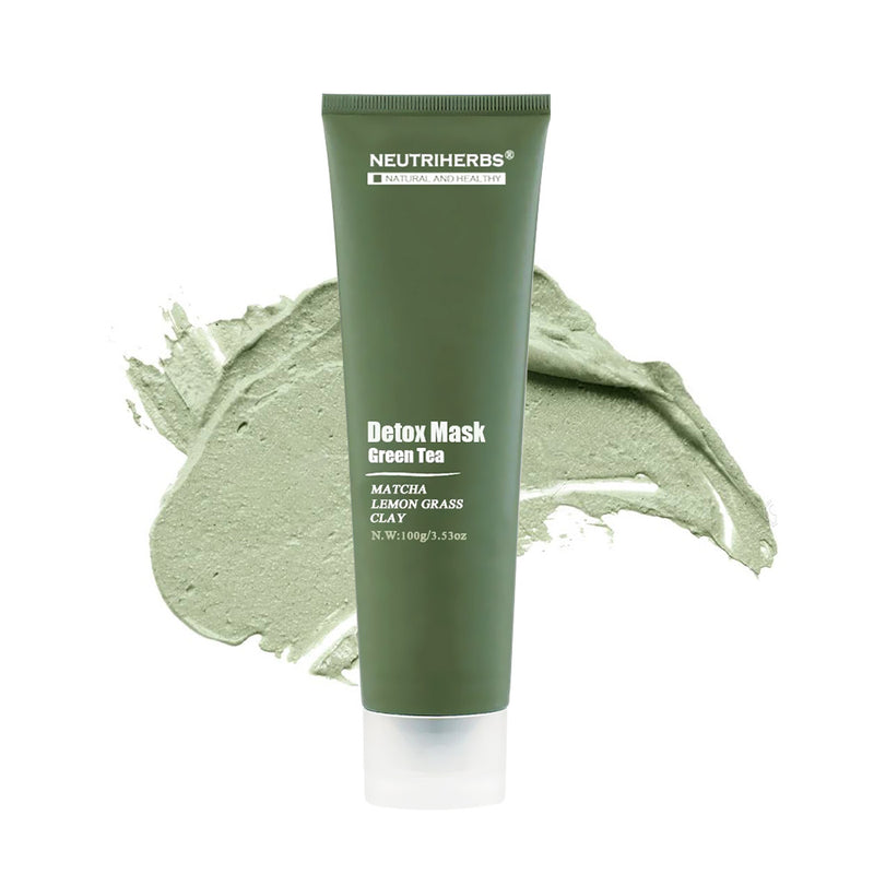 Soothing Anti Wrinkle Detox Face Mud Green Tea Mask