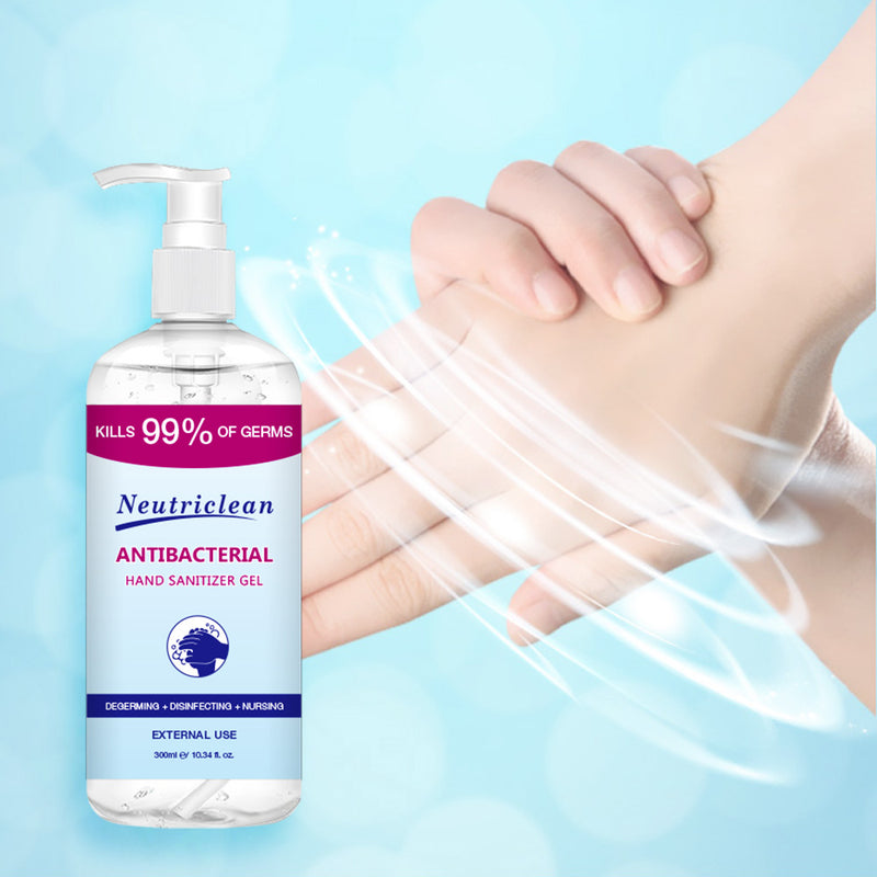 Contain 75% Alcohol Antibacterial Hand Sanitizer Gel | 300mL