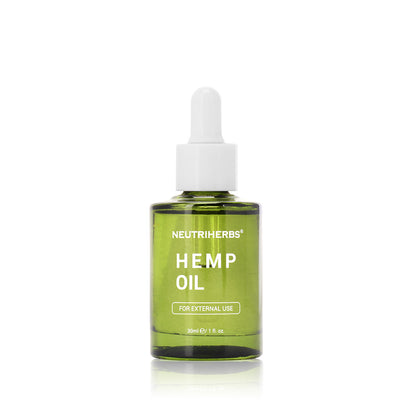 Neutriherb Hemp Oil can be used topically to alleviate inflammation and pain. 
