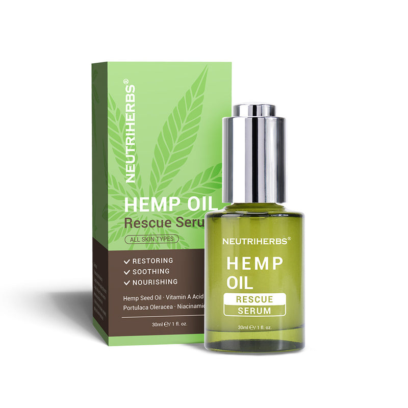 Hemp Oil Rescue Serum Helps To Purify Clogged Pores And Prevent Future Breakouts While It Soothes And Calms The Skin. 