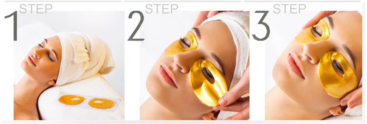 Private Label 24k Gold Eye Circle Mask