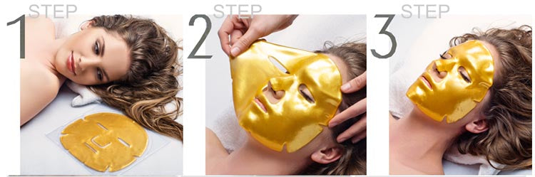 Private Label 24K Gold Collagen Mask 