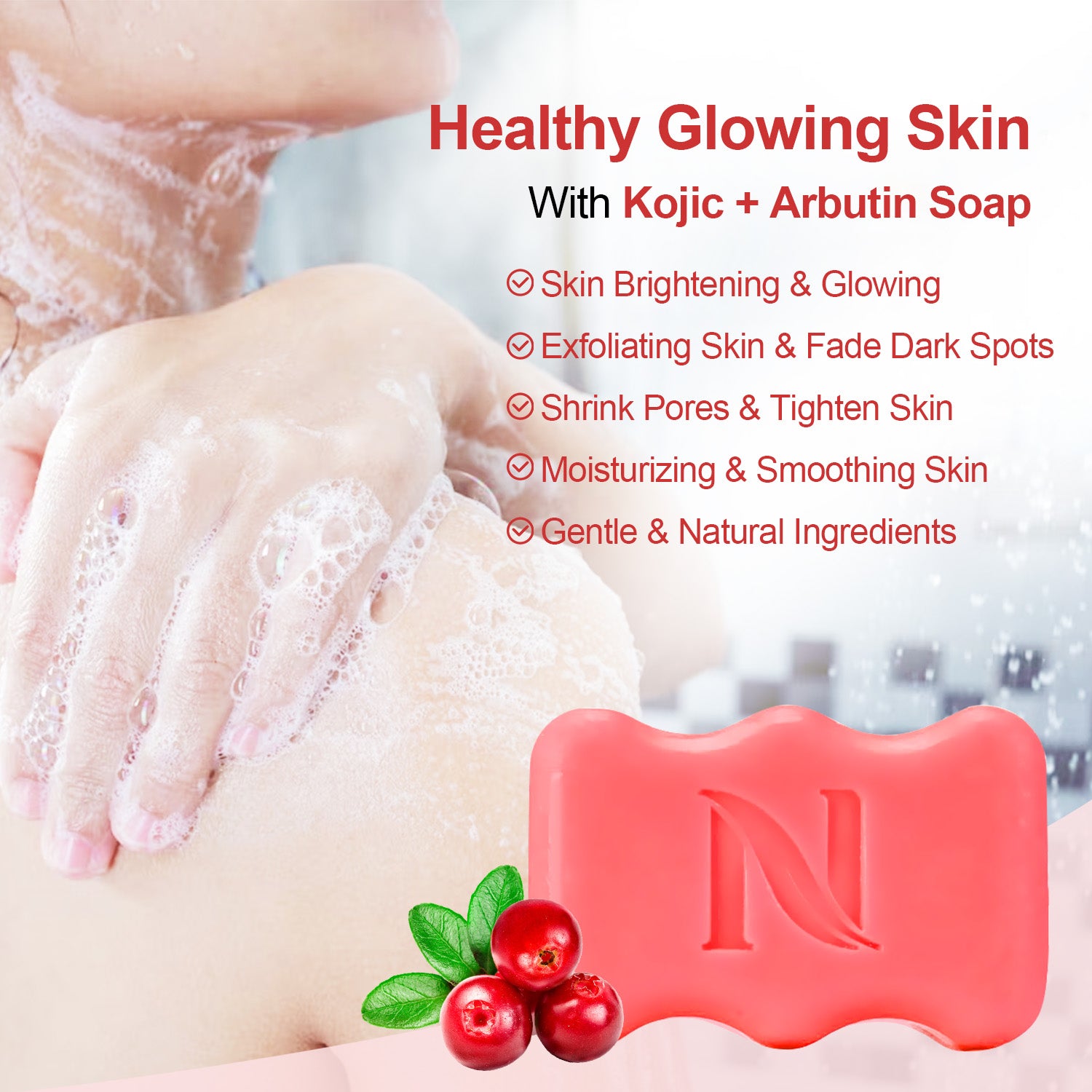 the function for kojic acid soap is brightening and fade dark spot
