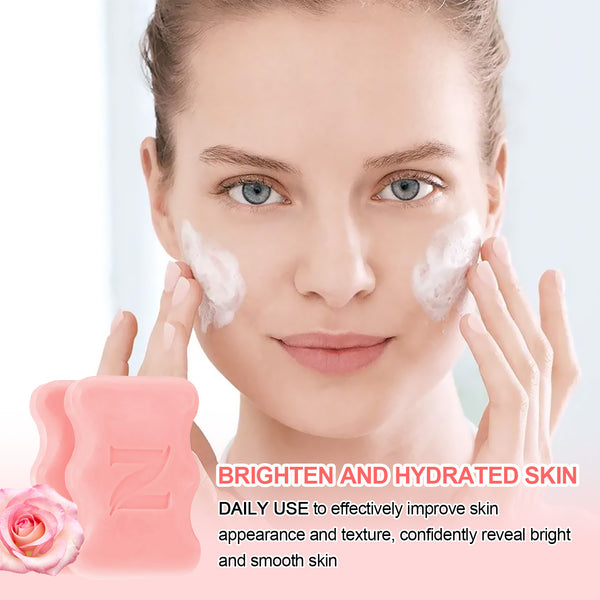 kojic acid +rose soap for Brighten and hydrate skin 