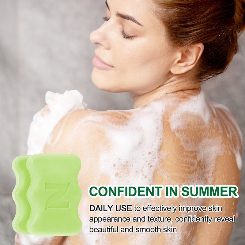 Hand make kojic acid +tea tree soap for daily use for face and body, smooth the skin
